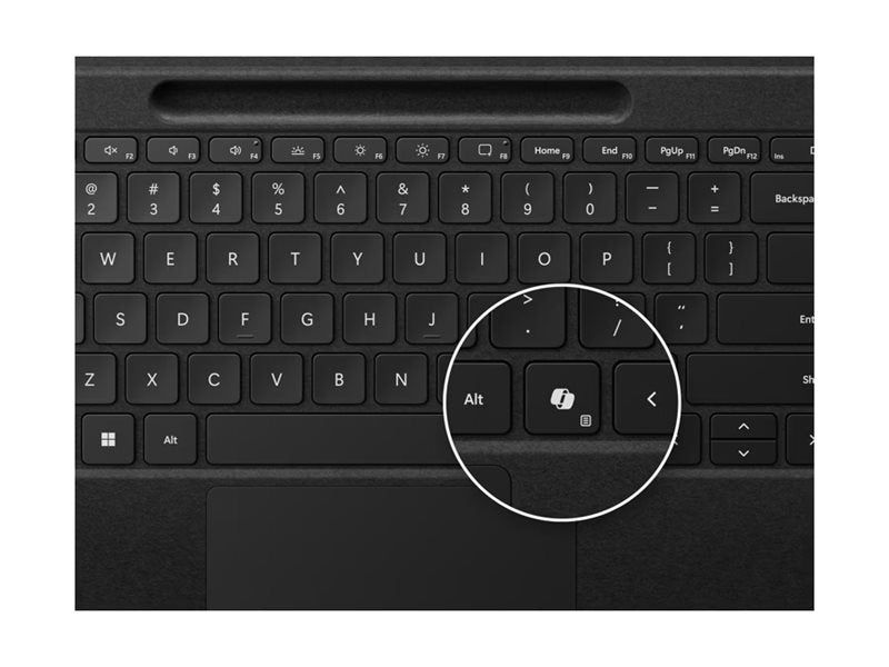 Microsoft Surface Pro Flex Keyboard - Keyboard - with trackpad, accele
