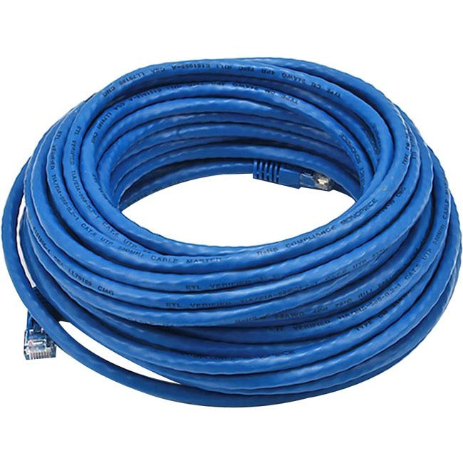 Monoprice Cat6 24Awg Utp Ethernet Network Patch Cable, 50Ft Blue