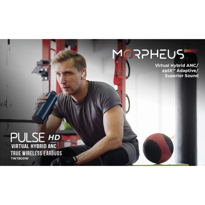 Morpheus 360 Pulse Hd V-Hybrid Wireless Gaming Earbuds | Noise Cancelling Bluetooth Headphones Tw7800W