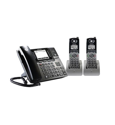 Motorola 4-Line Unison Base w/(2)ML1200 MOTO-ML1002H