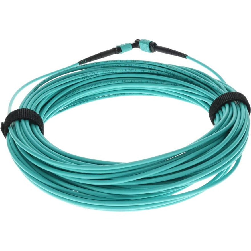 Mpo F/F Patch Cbl,12M Aqua Om4 Plenum Fiber