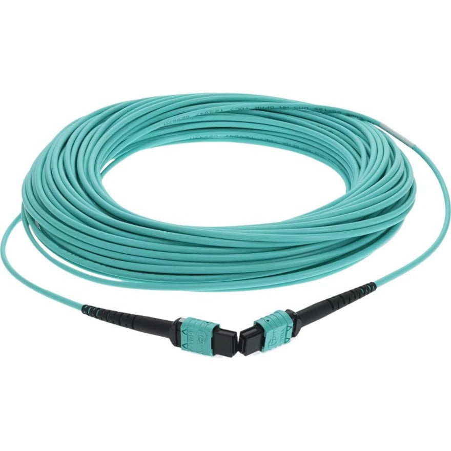 Mpo F/F Patch Cbl,13M Aqua Riser Fiber