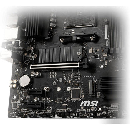 Msi B550M Pro-Vdh Wifi Socket Am4/ Amd B550/ Ddr4/ Sata3&Usb3.2/ M.2/ Micro-Atx Motherboard