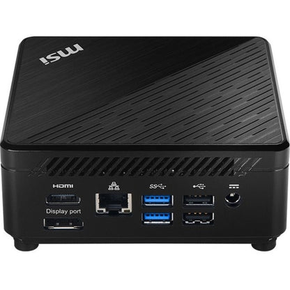 Msi Cubi 5 Cubi 5 10M-692Us Desktop Computer - Intel Core I3 10Th Gen I3-10110U Dual-Core (2 Core) - 8 Gb Ram Ddr4 Sdram - 256 Gb M.2 Pci Express Nvme Ssd - Mini Pc - Black