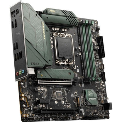 Msi Mag B660M Bazooka Ddr4 Desktop Motherboard - Intel B660 Chipset - Socket Lga-1700 - Intel Optane Memory Ready - Micro Atx