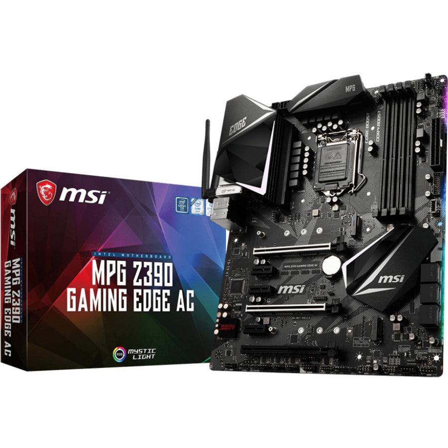 Msi Mpg Z390 Gaming Edge Ac Lga 1151 (300 Series) Intel Z390 Sata 6Gb/S Atx Intel Motherboard