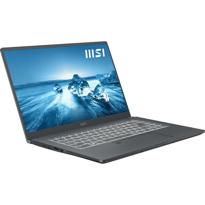 Msi Prestige 15 Prestige 15 A12Ud-005 15.6" Notebook - Full Hd - 1920 X 1080 - Intel Core I7 12Th Gen I7-1260P 1.50 Ghz - 16 Gb Total Ram - 512 Gb Ssd - Carbon Gray