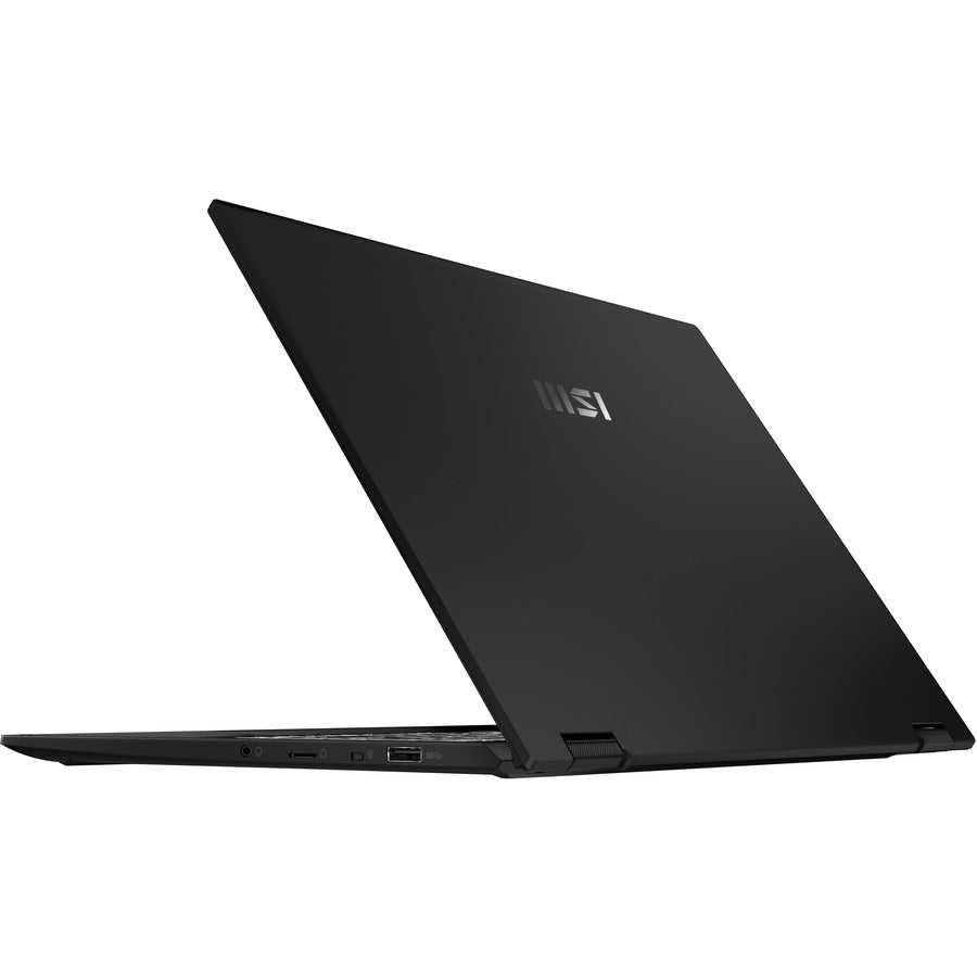 Msi Summit E14Flip A12Mt-017 14" Touchscreen Convertible 2 In 1 Notebook - Qhd+ - 2880 X 1800 - Intel Core I5 12Th Gen I5-1240P 1.20 Ghz - 16 Gb Total Ram - 512 Gb Ssd - Ink Black