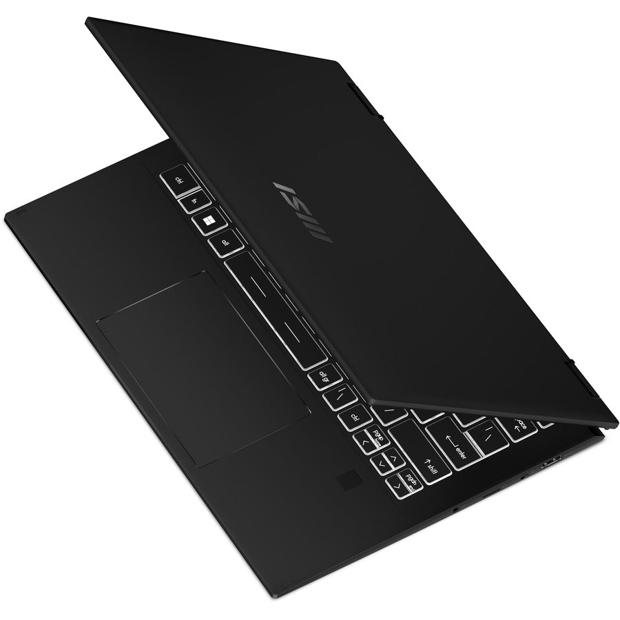 Msi Summit E14Flip A12Mt-017 14" Touchscreen Convertible 2 In 1 Notebook - Qhd+ - 2880 X 1800 - Intel Core I5 12Th Gen I5-1240P 1.20 Ghz - 16 Gb Total Ram - 512 Gb Ssd - Ink Black