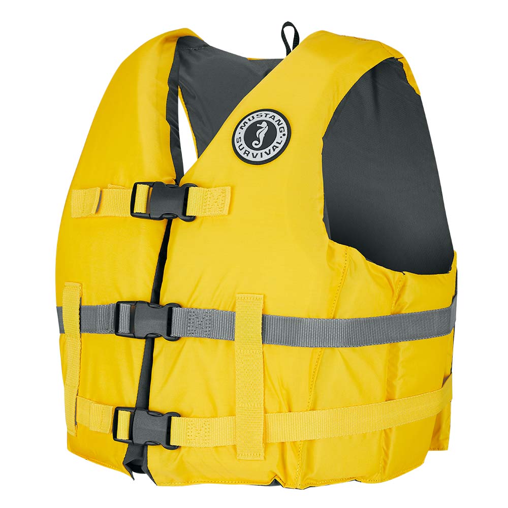 Mustang Livery Foam Vest - Yellow - XS/Small