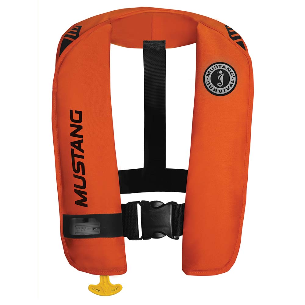 Mustang MIT 100 Inflatable PFD - Orange/Black - Automatic/Manual