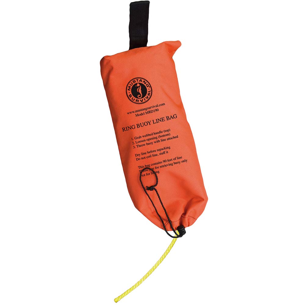 Mustang Ring Buoy Throw Bag - 90&#39; Rope