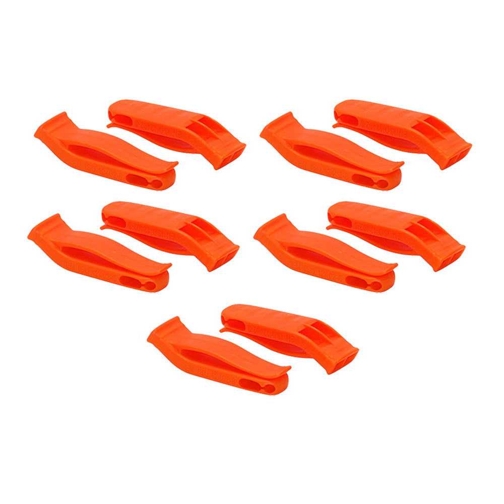 Mustang Signal Whistle - Orange *10-Pack