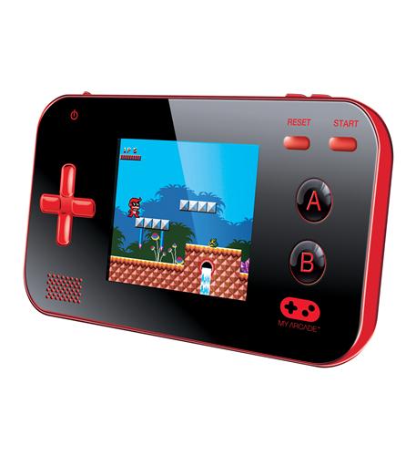 My Arcade Portable w/220 Games Red/Black DG-DGUN-2889