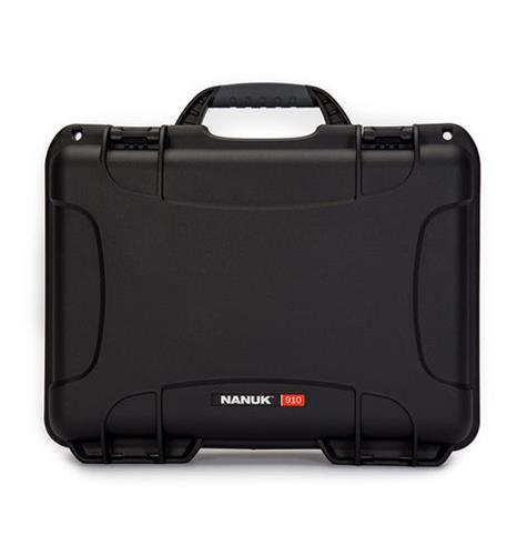 NANUK 910 -1001 : Black with Foam NANUK-910-1001