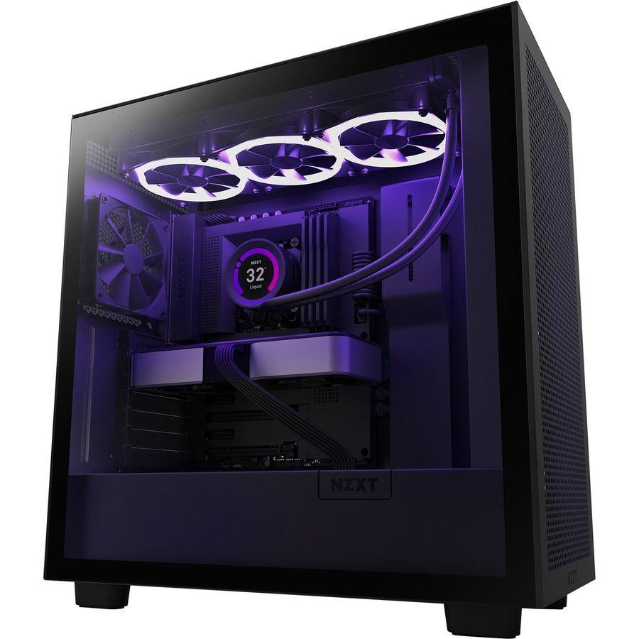 NZXT H7 Flow Mid-Tower Airflow Case CM-H71FB-01