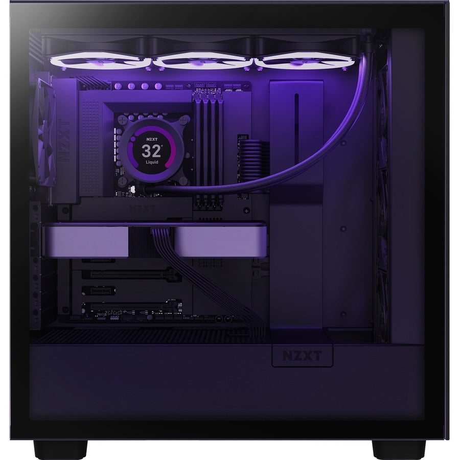 NZXT H7 Flow Mid-Tower Airflow Case CM-H71FB-01