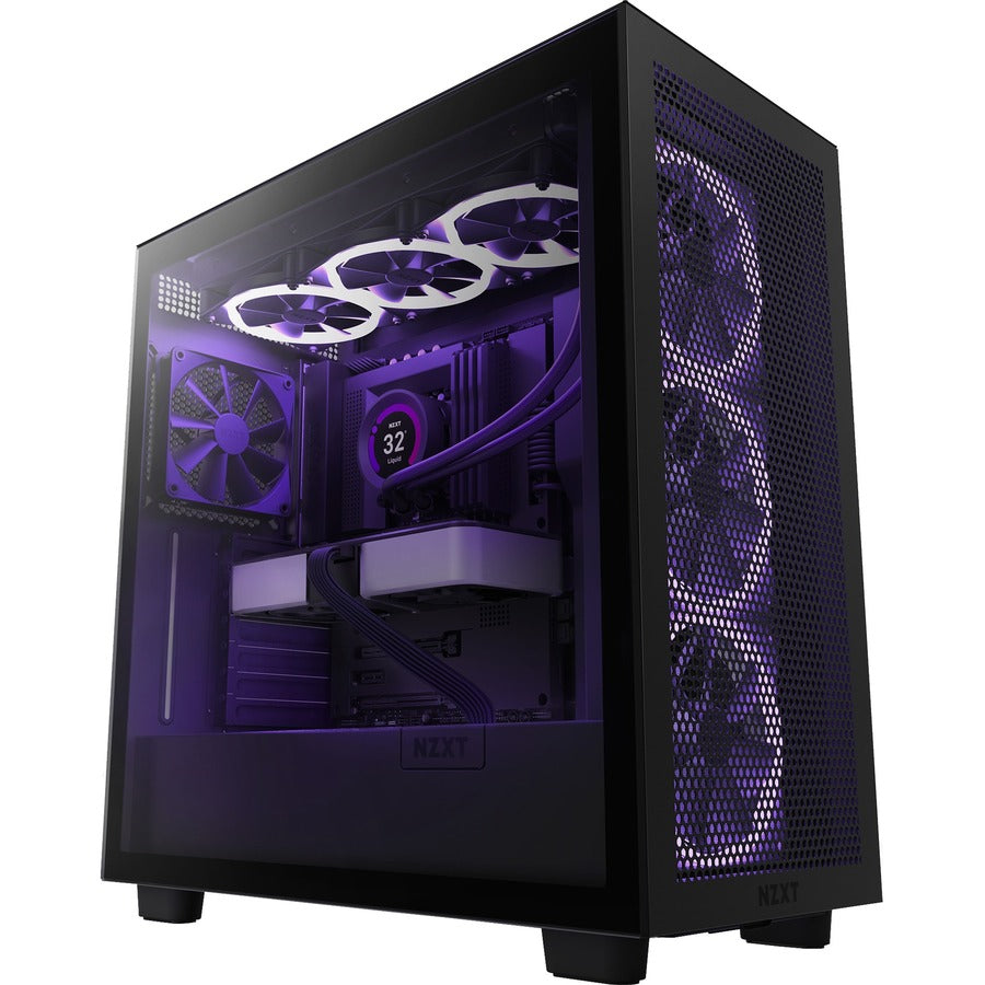 NZXT H7 Flow Mid-Tower Airflow Case CM-H71FB-01