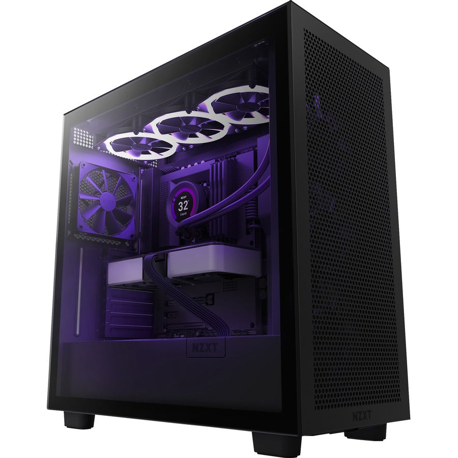 NZXT H7 Flow Mid-Tower Airflow Case CM-H71FB-01