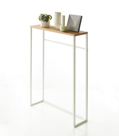 Narrow Entryway Console Table (32" H) - Steel