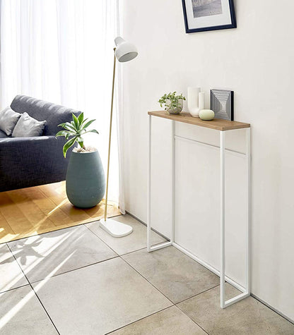 Narrow Entryway Console Table (32" H) - Steel