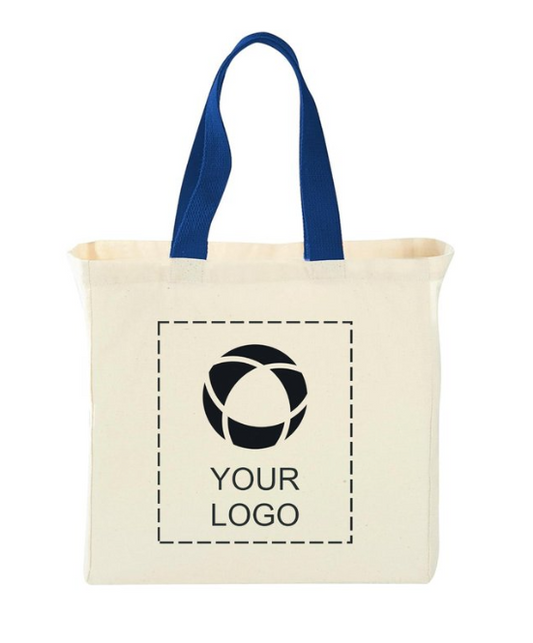 Natural Cotton Canvas Shopping Tote Bag – Eco-Friendly, Durable, and Perfect for All Your Shopping Needs