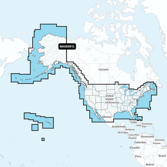 Navionics NAUS001L - U.S. &amp; Coastal Canada - Navionics+