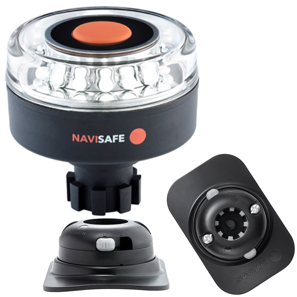 Navisafe Navilight 360&deg; 2NM w/Navibolt Base &amp; RIB Mount - Black