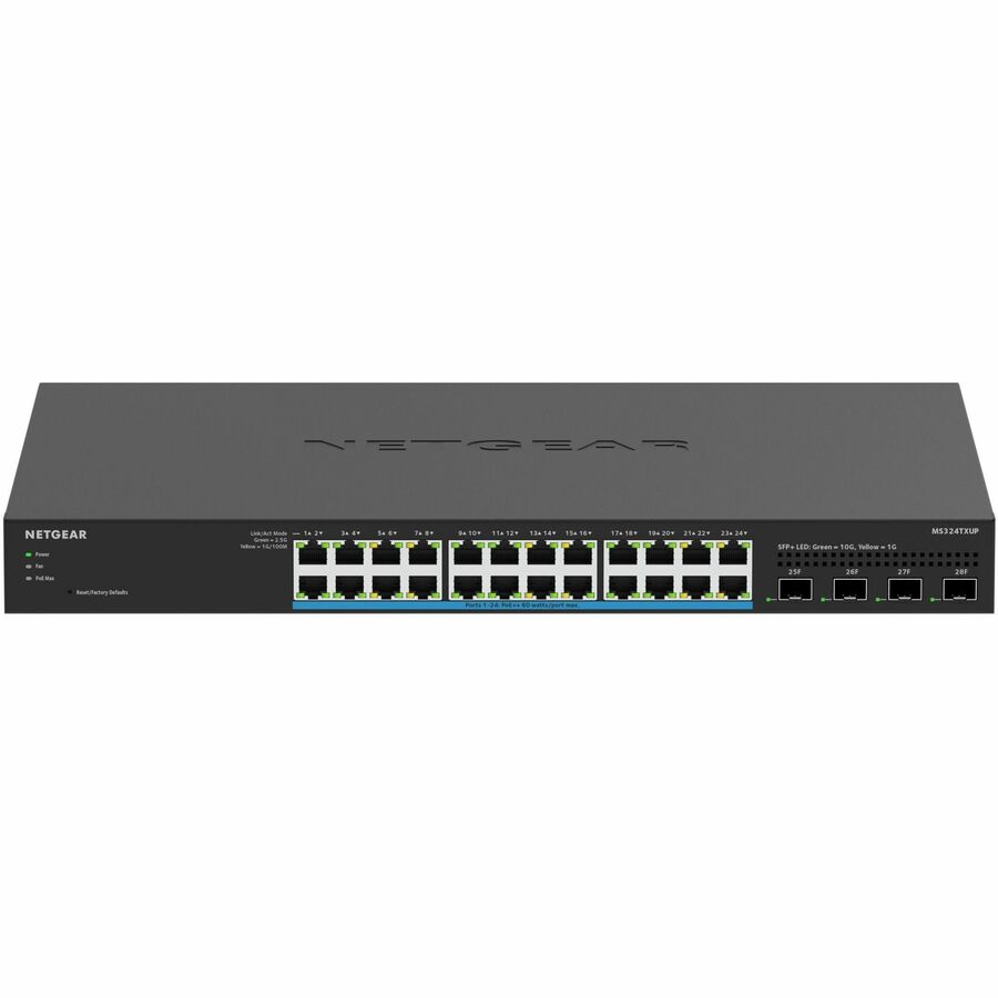 Netgear 24-Port Multi-Gigabit (2.5G) Ethernet Ultra60 PoE++ Smart ...