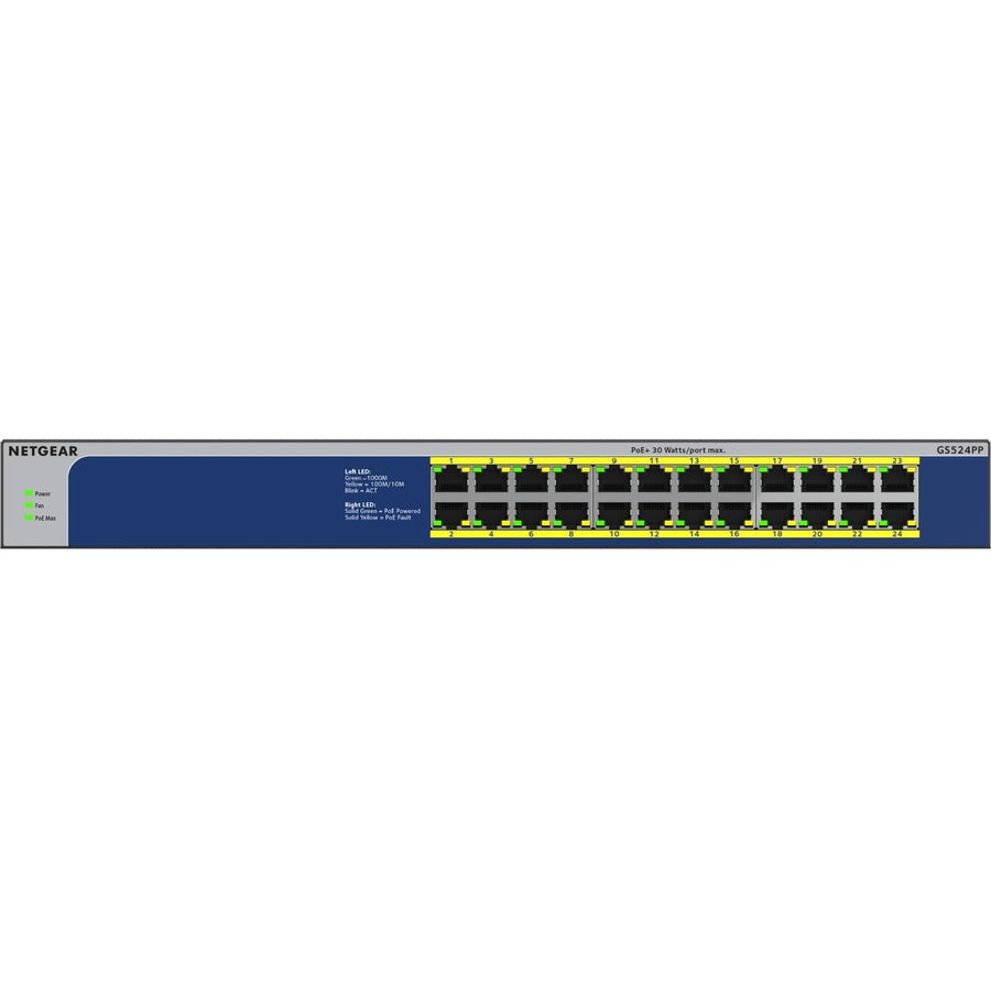 Netgear Gs524Pp Ethernet Switch