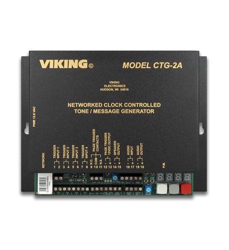 Network Clock Controlled Tone Generator VK-CTG-2A