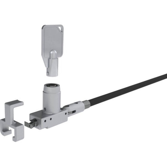 Noble Wedge Lock With Barrel Key And Cable Trap, Taa Compliant