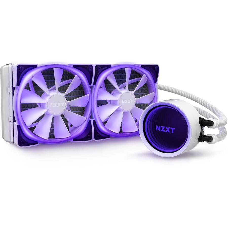 Nzxt Kraken X53 Rgb 240Mm - Rl-Krx53-R1 - Aio Rgb Cpu Liquid Cooler - Rotating Infinity Mirror