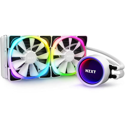 Nzxt Kraken X53 Rgb 240Mm - Rl-Krx53-R1 - Aio Rgb Cpu Liquid Cooler - Rotating Infinity Mirror