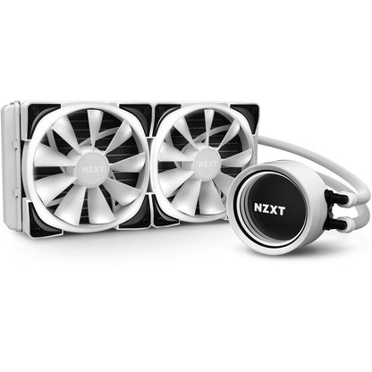 Nzxt Kraken X53 Rgb 240Mm - Rl-Krx53-R1 - Aio Rgb Cpu Liquid Cooler - Rotating Infinity Mirror