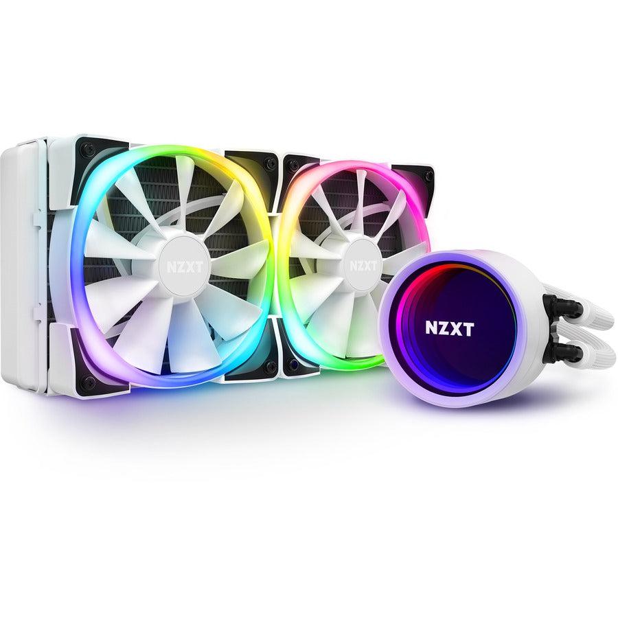 Nzxt Kraken X53 Rgb 240Mm - Rl-Krx53-R1 - Aio Rgb Cpu Liquid Cooler - Rotating Infinity Mirror