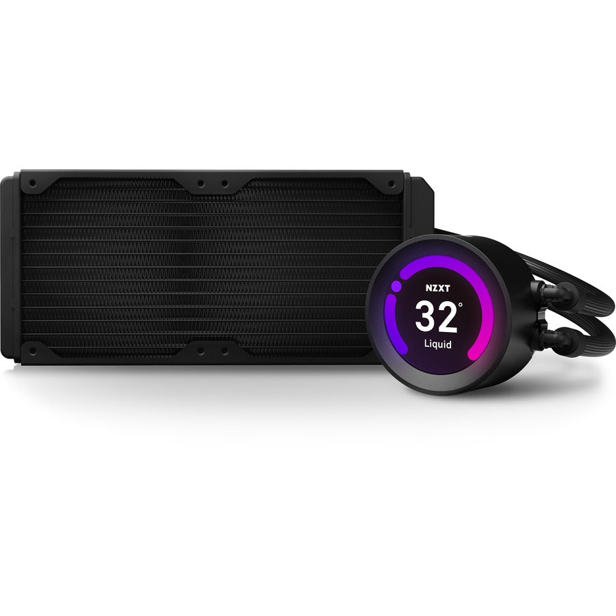 Nzxt Kraken Z53 240Mm - Rl-Krz53-01 - Aio Rgb Cpu Liquid Cooler - Customizable Lcd Display -