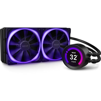 Nzxt Kraken Z53 240Mm - Rl-Krz53-01 - Aio Rgb Cpu Liquid Cooler - Customizable Lcd Display -