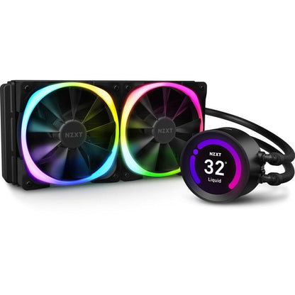 Nzxt Kraken Z53 240Mm - Rl-Krz53-01 - Aio Rgb Cpu Liquid Cooler - Customizable Lcd Display -