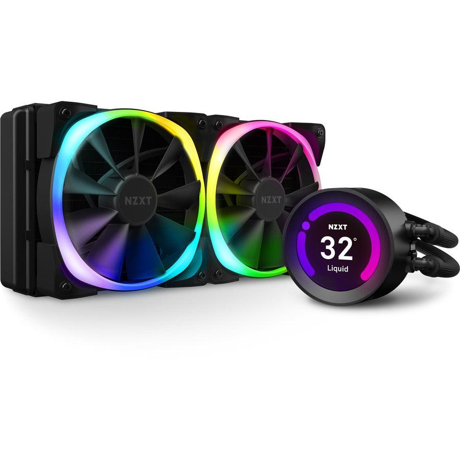 Nzxt Kraken Z53 240Mm - Rl-Krz53-01 - Aio Rgb Cpu Liquid Cooler - Customizable Lcd Display -