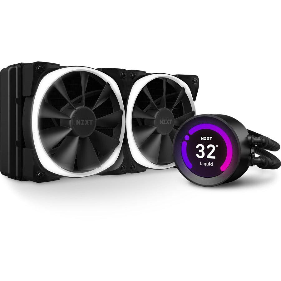 Nzxt Kraken Z53 240Mm - Rl-Krz53-01 - Aio Rgb Cpu Liquid Cooler - Customizable Lcd Display -