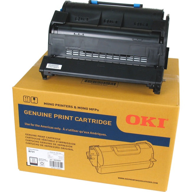 Oki Black Toner For B731Dn, B731Dn Wireless - 36K Yield