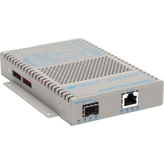 Omniconverter 10/100 Poe Ethernet Fiber Media Converter Switch Rj45 Sfp 9319-0-11