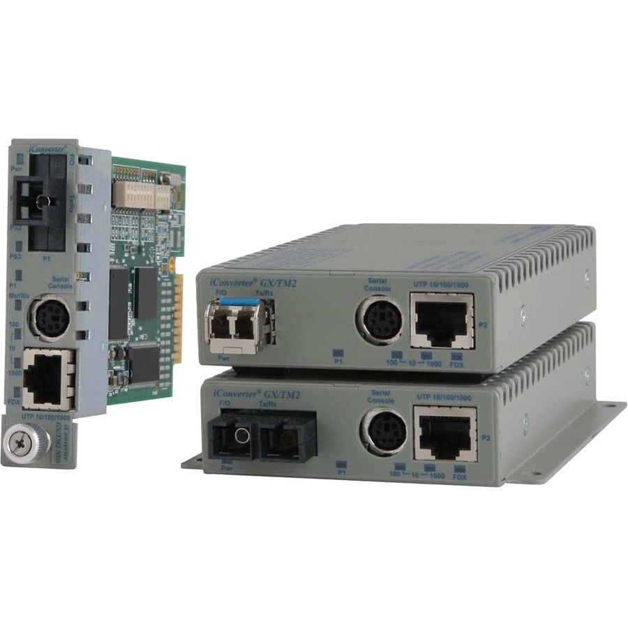 Omnitron Systems 10/100/1000BASE-T UTP to 1000BASE-X Media Converter and Network Interface Device 8920N-0W