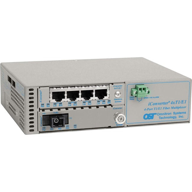 Omnitron Systems Iconverter 4-Port T1/E1 Multiplexer 8830-1-C