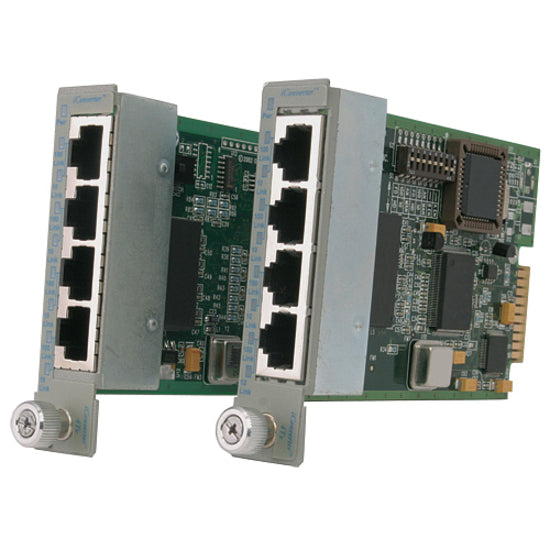 Omnitron Systems Iconverter 4Tx Fast Ethernet Managed 8480-4W