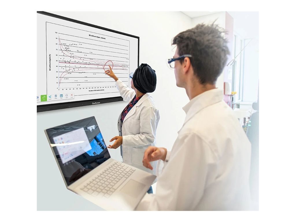 OneScreen Touchscreen TL7-75 - 75 Diagonal Class TL7 Series LED-backli