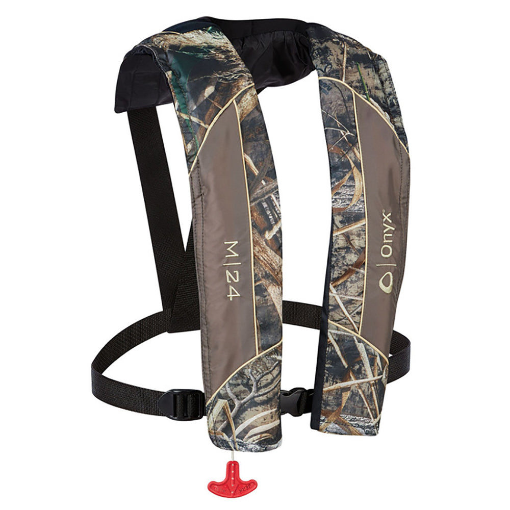 Onyx M-24 Manual Inflatable Life Jacket - Realtree Max-5&reg; Camo