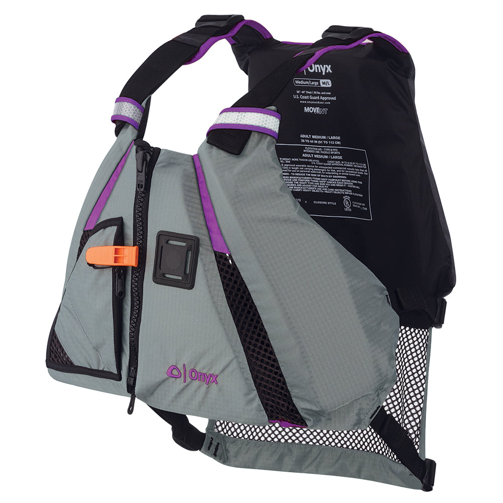 Onyx MoveVent Dynamic Paddle Sports Vest - Purple/Grey - XL/2XL