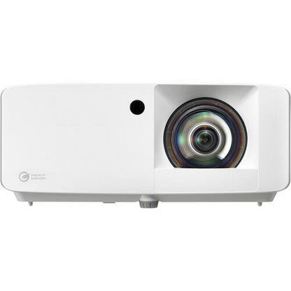 Optoma ZH450ST 3D Short Throw DLP Projector - 16:9 - White - High Dynamic Range (HDR) - Fr